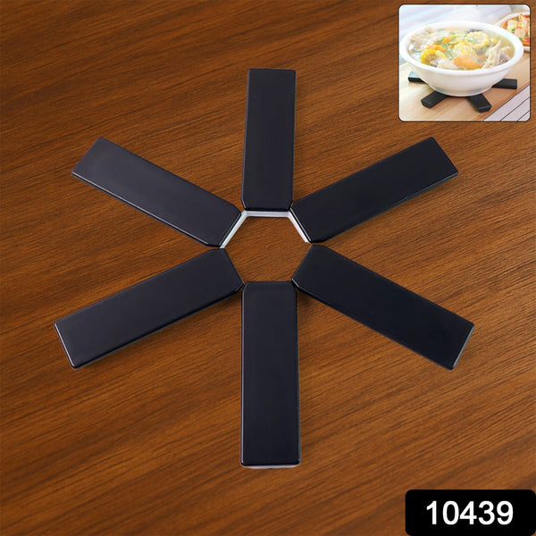 Foldable Non-Slip Heat-Resistant Plastic Hotmat for Kitchen