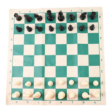 Small Premium Portable Chess Set Plastic Chess Pieces (1 Set)