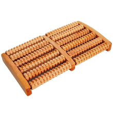 Wooden Foot Massager Roller Reflexology Foot Massager for Increase Blood Circulation and Plantar Fasciitis Relieve Pain