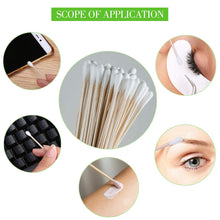 Eco-Friendly Bamboo Cotton Swabs with Wooden Handles (Pack of 20)