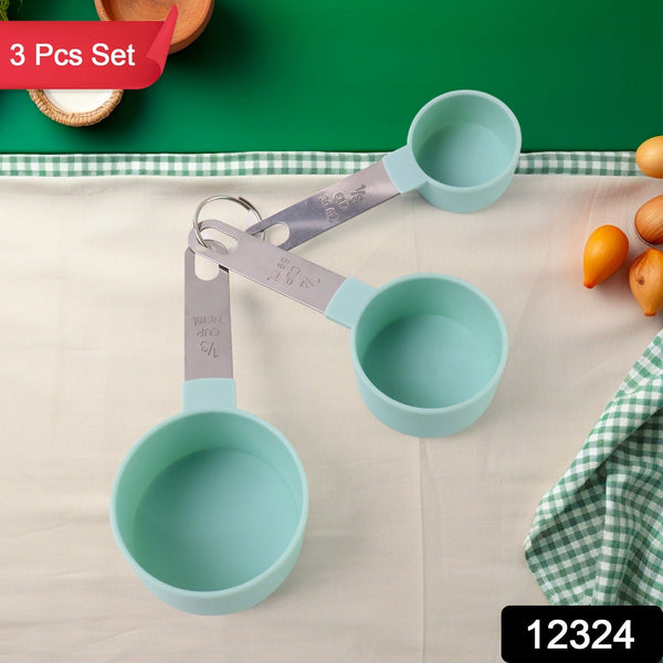 Measuring Cups Set 1/3 Cup (78 ml), 1/4 Cup (59 ml), 1/8 Cup (30 ml)