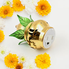 Gold Plated Eco Friendly LED Kalash for Pooja Mandir (1 pc / Multicolor LED)