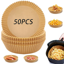Round Air Fryer Disposable Paper Liner (50 Pcs Set / 160mmx45mm)