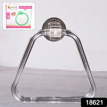 Unbreakable ABS Square Towel Ring Wall Mounted Stand / Holder (1 Pc)