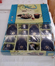 Pine Junction Ceramic Tea / cups / Mug Set With Pineapple Shape Serving Bowl (12 Pcs set)