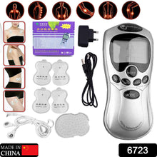 Multifunctional Massager, Health Care Digital Chinese Meridian Tens Therapy Massager Relax Body Muscle Acupuncture Machine 4 Electrode Pads & Charger Adapter and Cable, Physiotherapy, Electric Digital Therapy neck back Mane Massage