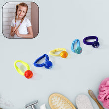 Small Ball Elastic Hairbands (Pack of 5 / Multicolour)