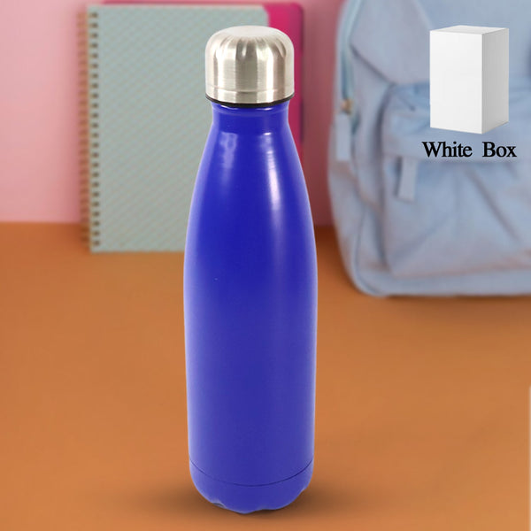 Stainless Steel Single Wall Water Bottle 400ml approx