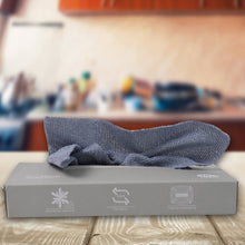Reusable Cleaning Microfiber Towel (10 sheets, Dispenser Box)