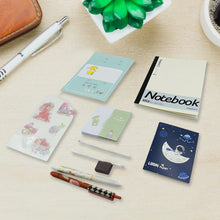 Cartoon Stationery Box Cartoon Design School Box Book , diary , Pen , Eraser, Sharpner , Sticker & Pen Refill Student Gift School box (1 box)