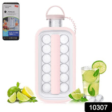 Ice Cube Trays 2 in 1 Portable Ice Ball Maker, 17 Round Ice Cube Mold (1 Pc)