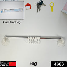 Towel Holder Suction Cup Towel Rack Stainless Steel Towel Bar Bathroom Kitchen Shelf Towel Rail Towel Holder