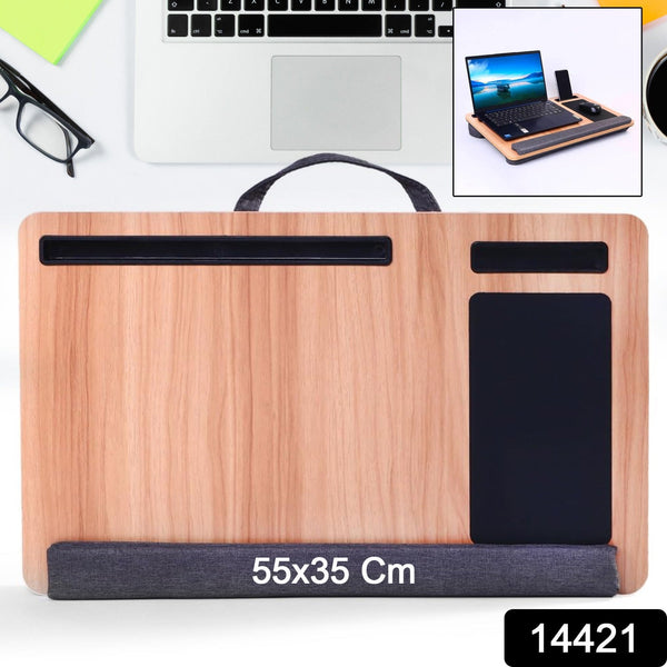 Portable Laptop Table with Mouse Pad (55×35 Cm / 1 Pc)