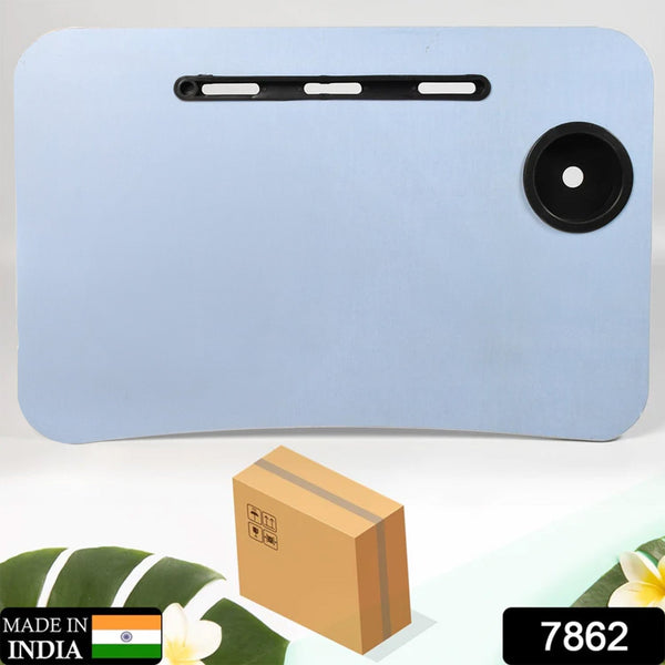 Compact Laptop Lapdesk with Tablet Slot