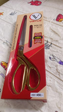 Stainless Steel Tailoring Scissor Sharp Cloth Cutting for Professionals (Golden)