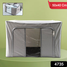 Storage Box with Lid, With Window (50×40 Cm / 1 Pc)