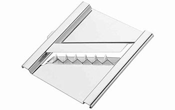 6 in 1 Stainless Steel Kitchen Chips Chopper Cutter Slicer and Grater with Handle