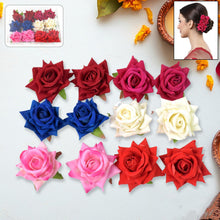 Colourful Flowing Flower Hair Pin (12 Pcs Set / Mix Color), Hair accessories