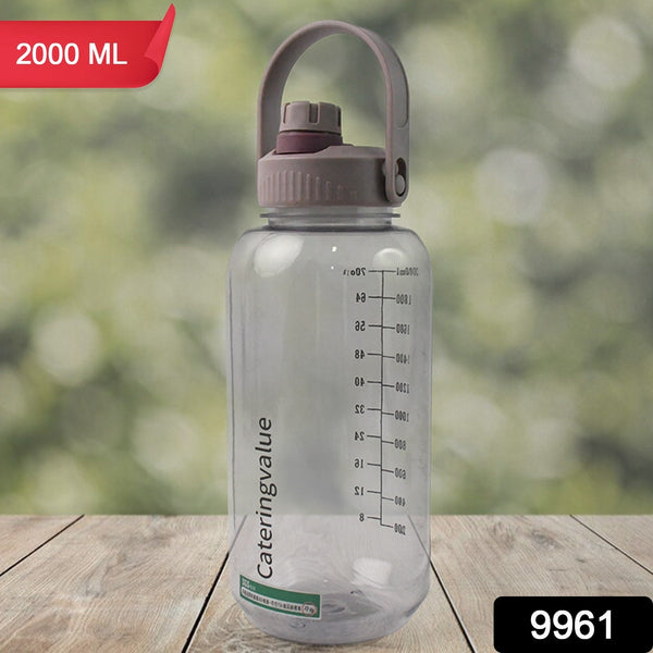 Plastic water bottle With Carry Handle (1 pc / 2000 ML)