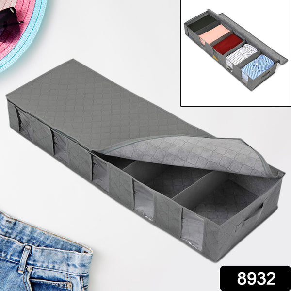Foldable Under-Bed Storage Organizer Box (1 Pc)