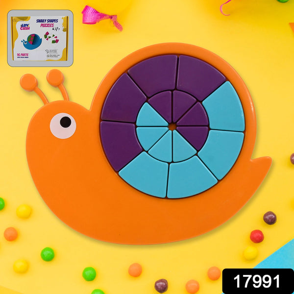 Mini Snail Puzzle – STEM Educational Toy, Puzzle Games for Ages 3-6 (Mix Color) Default Title