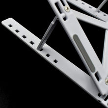 Adjustable Ergonomic Foldable Portable, Holder Riser Tablet Stand Plastic (Use In 14 inch Laptop)