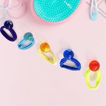 Small Ball Elastic Hairbands (Pack of 5 / Multicolour)