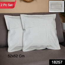 Pillow Covers, Couch Pillows Cover, Soft Decorative Pillow Covers (52 × 52 CM / 1 Pair / 2 Pc)
