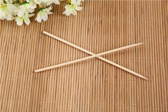 Camping Wooden Color Bamboo BBQ Skewers – 20cm Barbecue Shish Kabob Sticks for Fruit, Meat, Party & More (Pack of Skewers)