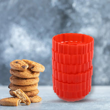 Easter Cookie Cutter Set - Plastic Biscuit Cutting Tools for DIY Baking & Cake Decoration (6-Piece)