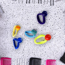 Small Ball Elastic Hairbands (Pack of 5 / Multicolour)