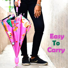 Umbrella With Handle and Lightweight Safety Round plastic cap