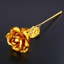 Golden Rose & Necklace Set Perfect Gift Set