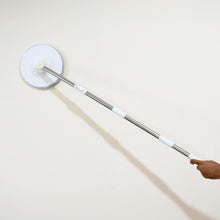 Round Shape Mop Head with 1 Pad Extra Clean Water Spin Mop with Separate Water Bucket, Suitable for All Types of Flooring, Separates Dirty and Clean Water, Wet