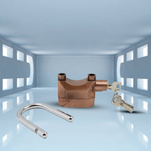 Security Alarm Metallic Lock System with 3 Keys (1 Set / Mix Color)