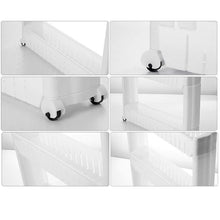 Multipurpose 4 Layer Space Saving Storage Organizer Rack Shelf