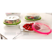 Microwave Food Cover, Air-Tight Splatter Lid for Plates – Dishwasher Safe