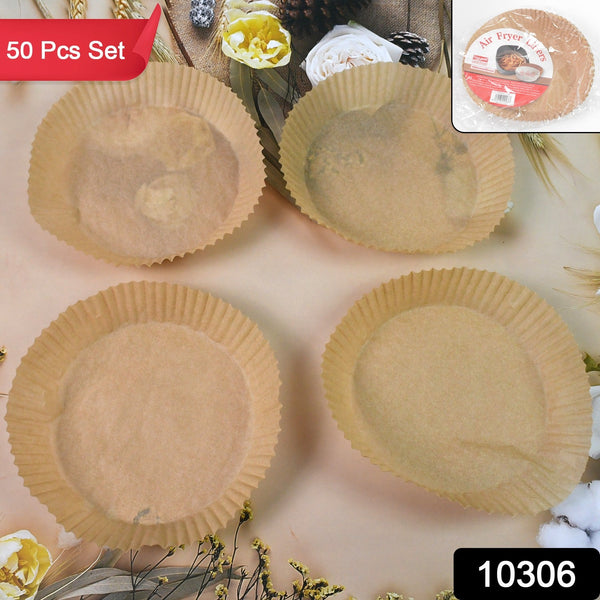 Round Air Fryer Disposable Paper Liner (50 Pcs Set / 160mmx45mm)