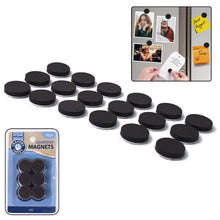 Magnets with Adhesive Backing Magnetic Tape Magnet Strips (18 Pcs Set)