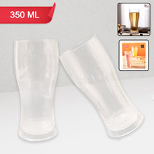 Apex Vista Unbreakable Pitcher Glass Set – 350 ML (Approx) | 2-Piece