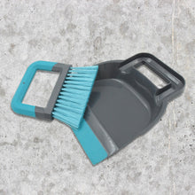 Plastic Cleaning Broom Brush and Dustpan Set Desktop Broom Sweep Cleaning Brush Dust Pan Car Keyboard Cleaning Household Dust Pan, Supdi (1 Set)