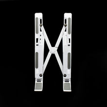 Adjustable Ergonomic Foldable Portable, Holder Riser Tablet Stand Plastic (Use In 14 inch Laptop)