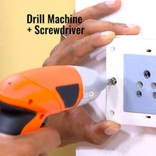 Portable Electric Screwdriver Set with 45 Bits (1 Set)