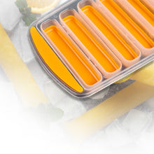 Water Bottle Ice Stick Tray with Push Cubes