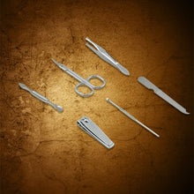 6-in-1 Professional Nail Care Kit: Clippers, Scissors & More Nail cutter (Travel or Home)