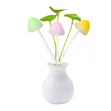 LED Dream Night Light, Auto ON / Off Sensor Mushroom Lamp (Multicolor)