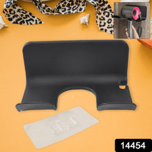 Hair Dryer Holder Wall Mounted Space Plastic Drill Blow Dryer Organizer Rack for Hair Tool Bedroom Bathroom