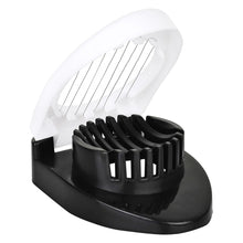 Oval Shape Plastic Multi Purpose Egg Cutter / Slicer with Stainless Steel Wires