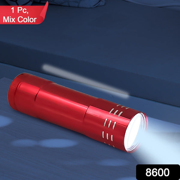 Portable Mini Torch, Super-Bright Mini 3 LED Bulb Pocket Torches - Torch Flashlight for Camping, Hiking, DIY, Travelling, Outdoors and More 3 Battery operated (Battery not included / 1 pc / Mix Color )