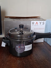 Aluminium Rays Black Beauty Pressure Cookers With Outer (5.5 Litres / 1-Year warranty, ISI Number :- 2347, BIS Number :- CM/L -7600164310